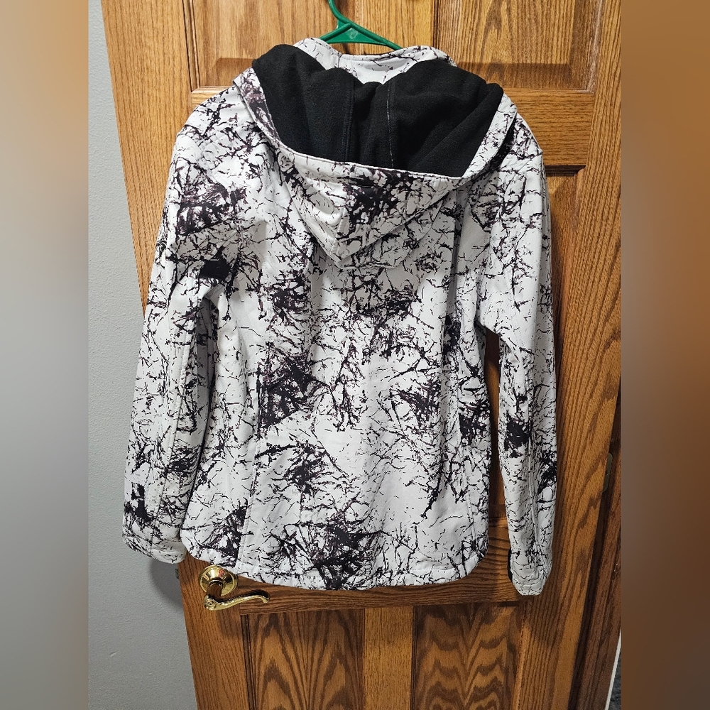 Zyia Marble Pattern Ski Jacket - image 2